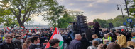 Photo of A Belügyminisztérium előtt tüntetnek Magyar Péterék a valódi gyermekvédelmi reformért