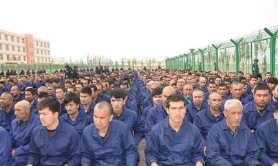 Ujgur átnevelőtábor