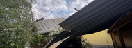 Photo of Letépte a vihar az érdi iskola tetejének egy részét – fotók