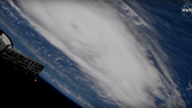 Photo of Így néz ki a világűrből a Dorian. 285-300 kilométer/óra erősségű széllel érkezik Floridához.